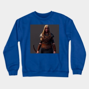 Viking Shield Maiden Crewneck Sweatshirt